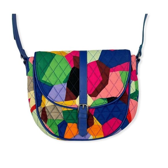 Vera Bradley Multicolor Quilted Crossbody Bag - Picture 3 of 7
